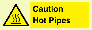 Caution Hot Pipes